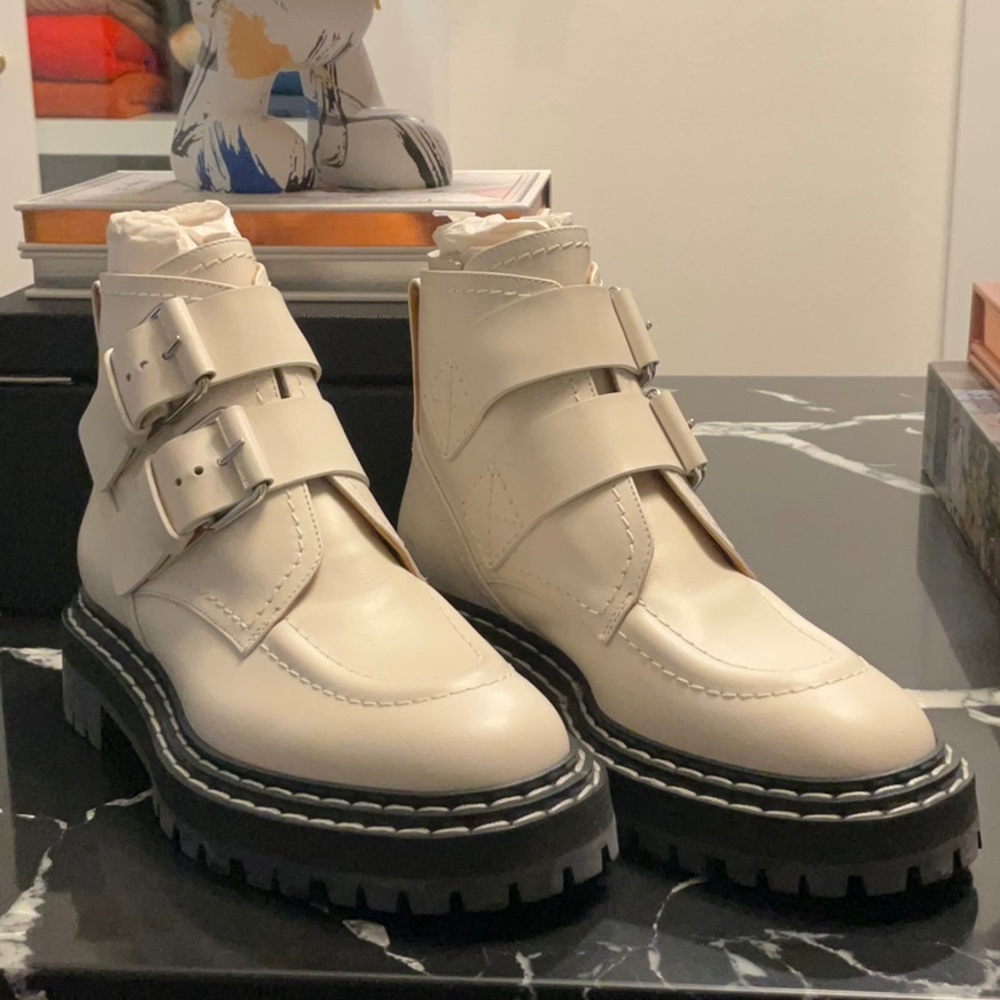 Gently Used Proenza Schouler Lug Sole Combat Boot